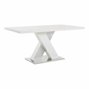 Fényes étkezőasztal 90x160 cm Camarque – Støraa kép