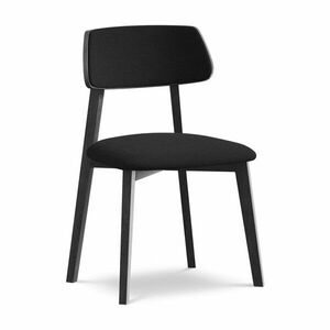 Fekete tömörfa étkezőszék Niu – Makamii kép