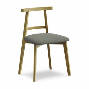 Szürke tömörfa étkezőszék Ohelo – Makamii kép