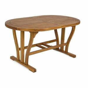 Akácfa kerti étkezőasztal 90x150 cm Noemi – Bizzotto kép