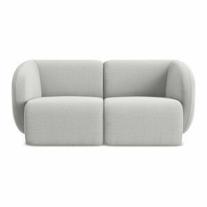 Világosszürke bársony kanapé 174 cm Lani – Makamii kép