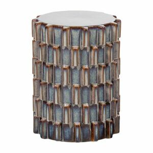 Kerámia kerek tárolóasztal ø 35 cm Axu – WOOOD kép
