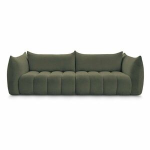 Zöld buklé kanapé 286 cm Azra – Bobochic Paris kép
