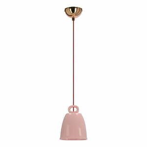 Rózsaszín gyerek függőlámpa kerámia búrával Sewilla – Candellux Lighting kép