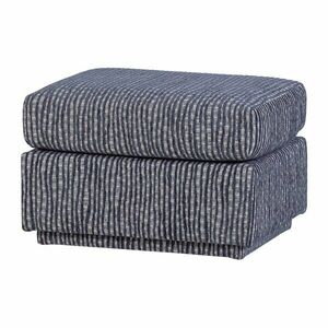 Szürkéskék kárpitozott lábtartó Lou – WOOOD kép