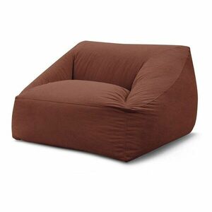 Narancssárga kordbársony babzsákfotel Lilibet – Bobochic Paris kép