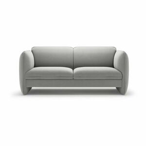 Világosszürke bársony kanapé 168 cm Georgia – Micadoni kép