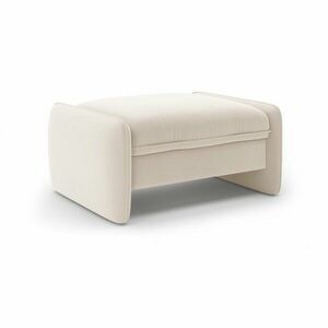 Krémszínű bársony lábtartó Georgia – Micadoni kép