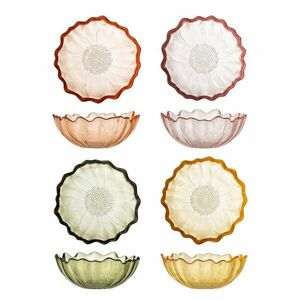 Üveg tálka szett fagylalthoz 4 db-os 120 ml Kana – Bloomingville kép