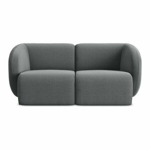 Szürke bársony kanapé 174 cm Lani – Makamii kép