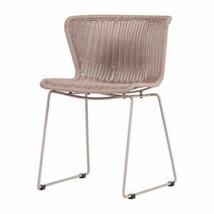 Bézs műrattan kerti szék szett 2 db-os Wings – WOOOD kép