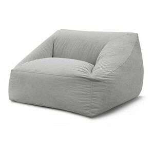 Világosszürke kordbársony babzsákfotel Lilibet – Bobochic Paris kép