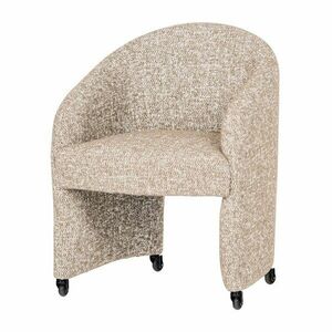 Bézs kárpitozott irodai szék Cordo – WOOOD kép