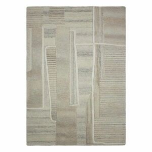Szürkésbézs kézi szövésű gyapjú szőnyeg 200x300 cm Lira – Flair Rugs kép