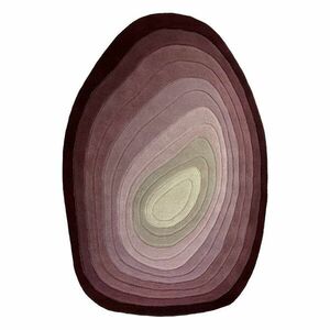 Lila kézi szövésű gyapjú szőnyeg 160x230 cm Puddle Ombre – Flair Rugs kép