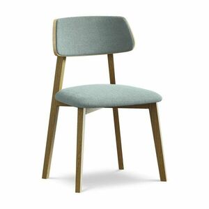 Kék tömörfa étkezőszék Niu – Makamii kép