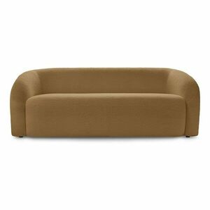 Mustársárga buklé kanapé 193 cm Elina – Bobochic Paris kép