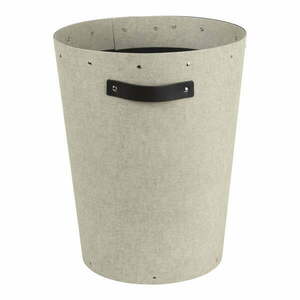 Krémszínű irodai szemetes Aries Canvas Paper Laminate – Bigso kép