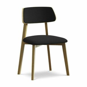 Fekete tömörfa étkezőszék Niu – Makamii kép