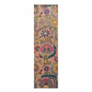 Kézi szövésű gyapjú futószőnyeg 80x300 cm Amira Floral – Flair Rugs kép