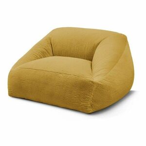 Sárga műszőrme babzsákfotel Lilibet – Bobochic Paris kép