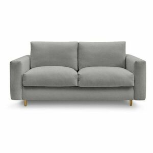 Szürke kinyitható kanapé mindennapos alvásra 220 cm Cocoone – Bobochic Paris kép