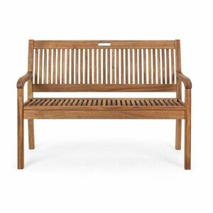 Natúr színű tömörfa kerti pad Noemi – Bizzotto kép