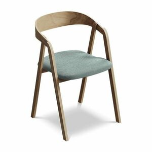 Kék tömörfa étkezőfotel Erika – Makamii kép