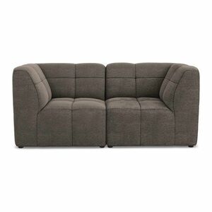 Barna buklé kanapé 180 cm Aloha – Makamii kép