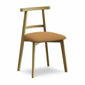 Terrakotta színű tömörfa étkezőszék Ohelo – Makamii kép