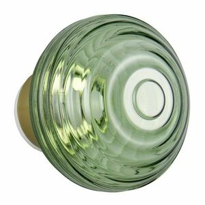 Zöld USB üveg LED fali lámpa ø 15, 5 cm Earl – Reality kép