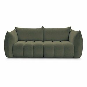 Zöld buklé kanapé 234 cm Azra – Bobochic Paris kép