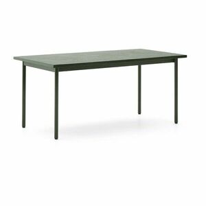 Acél kerti étkezőasztal 91x182 cm Maurina – Kave Home kép