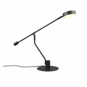 Matt fekete LED asztali lámpa hajlítható szerkezettel (magasság 64 cm) Manduro – Trio kép