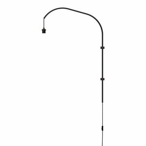 Fekete fém lámpa talp 123 cm Willow – UMAGE kép