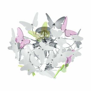 Gyerek lámpa műanyag búrával ø 45 cm Butterfly – Reality kép