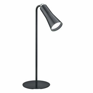 Matt fekete fém LED asztali lámpa (magasság 36 cm) Maxi – Reality kép