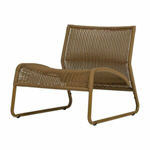 Okkersárga műrattan kerti fotel West – WOOOD kép