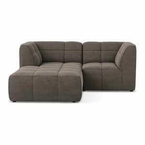 Barna buklé sarokkanapé (bal oldali-heverő résszel) Aloha – Makamii kép