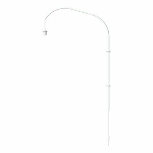 Fehér fém lámpa talp 123 cm Willow – UMAGE kép
