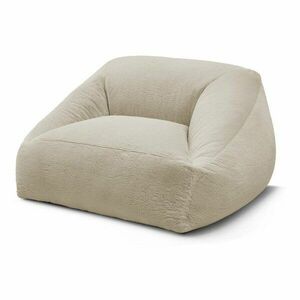 Bézs műszőrme babzsákfotel Lilibet – Bobochic Paris kép