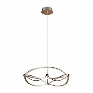 Sárgaréz színű LED dimmelhető függőlámpa Charivari – Trio kép