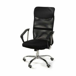 Fekete kárpitozott irodai szék Arco – Bonami Essentials kép