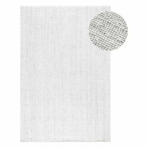 Világosszürke kétoldalas-kézi szövésű juta szőnyeg 60x90 cm Bouclé Jaipur – Hanse Home kép