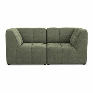 Zöld buklé kanapé 180 cm Aloha – Makamii kép