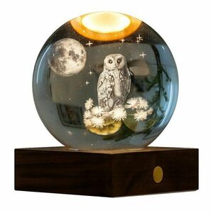 USB hordozható fénydekoráció ø 8 cm Amber – Gingko kép