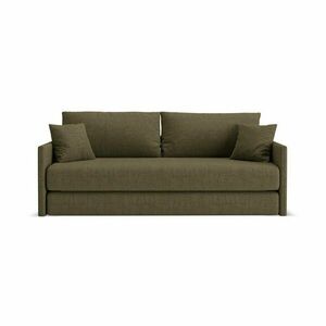 Zöld zsenília kinyitható kanapé 209 cm Shannon – Cosmopolitan Design kép