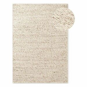 Bézs-natúr színű kézi szövésű gyapjú szőnyeg 200x290 cm Lyon Beans – Elle Decoration kép