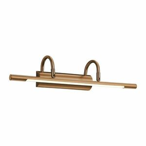 Sárgaréz színű LED fali lámpa Cuadro – Trio kép