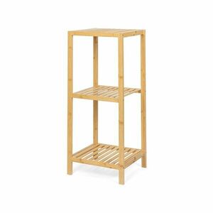 Natúr színű bambusz fürdőszobai polcos állvány 37x83 cm Skaren – Bonami Essentials kép
